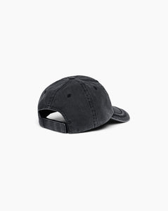 Logo Cap, Washed Black