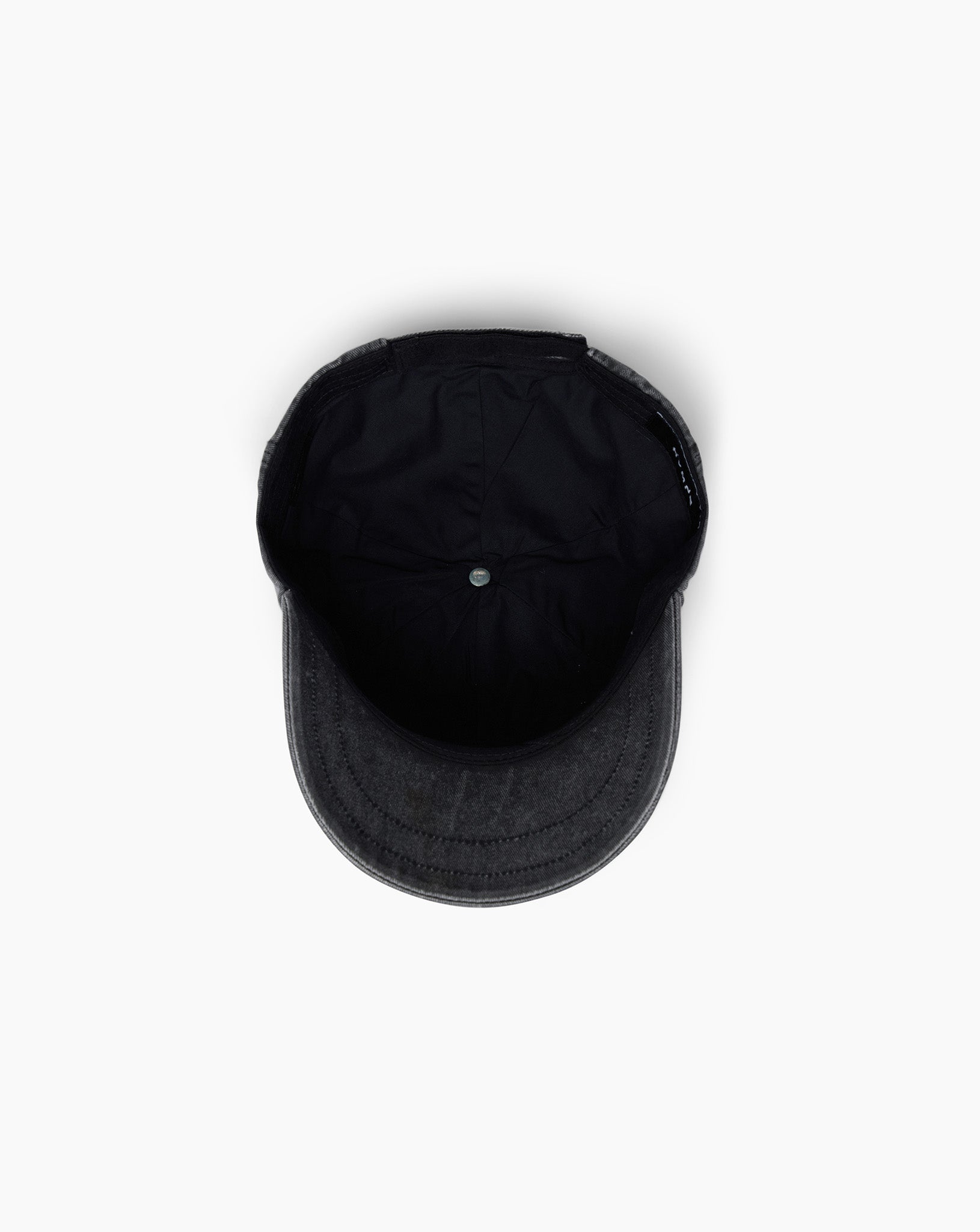 Logo Cap, Washed Black